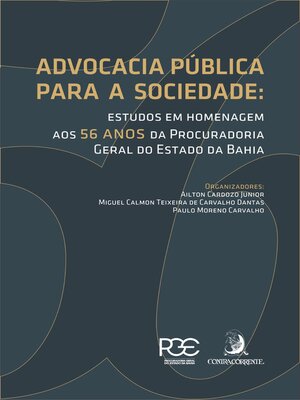 cover image of Advocacia pública para a sociedade